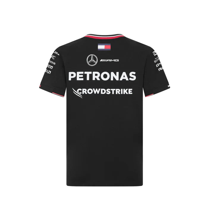 Mercedes AMG Petronas F1 2024 Kids Driver T-Shirt - Black