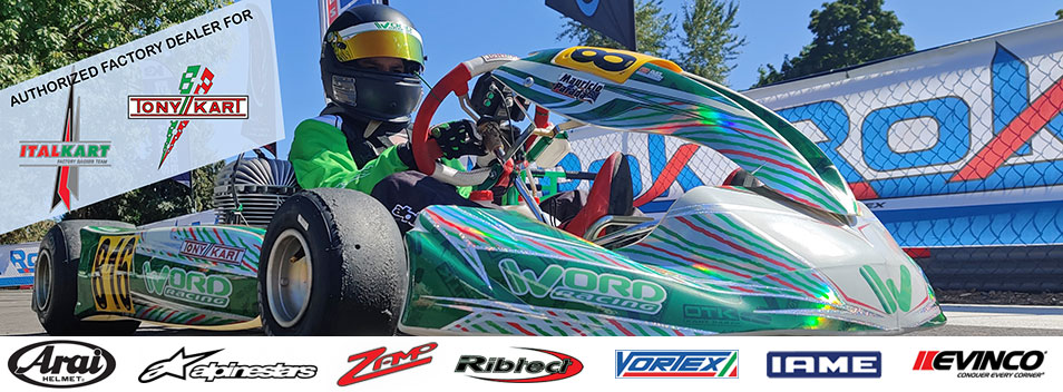 WORD Racing  Oregon Kart Shop and Auto Racing Safety Supplier - Tony Kart  & Italkart Authorized Dealer
